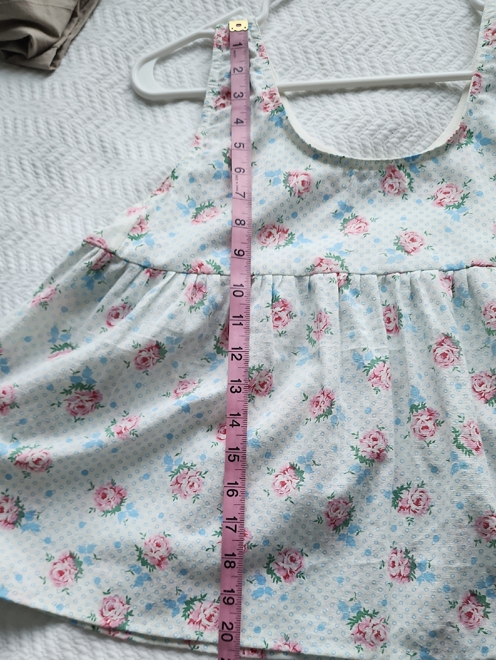 Farewell Franced Floral Print Tank Top - Picture 7 of 8